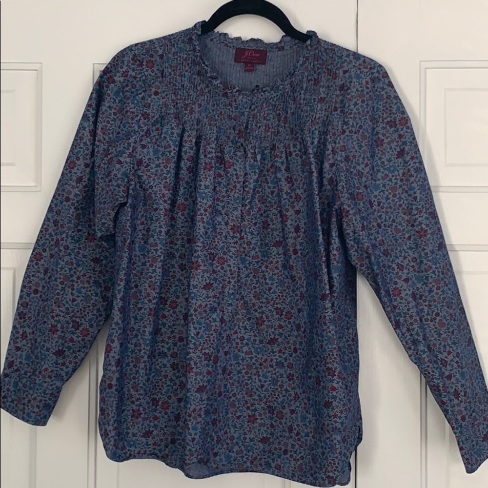 JCrew Liberty of London cotton top